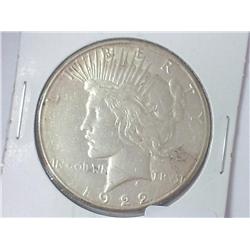 1922-S PEACE SILVER DOLLAR