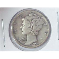 1926-D MERCURY DIME (VERY FINE)
