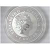 Image 2 : 2000 AUSTRALIA $1 DRAGON  1 TROY OZ  .999 SILVER