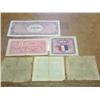 Image 2 : 6 PIECES ASSORTED FOREIGN BANK NOTES (AS SHOWN)