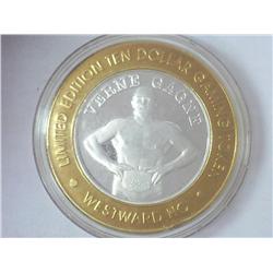 WESTWARD HO CASINO $10 SILVER TOKEN (UNC)