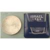 Image 1 : Israel 1966 Silver 5 Lirot Coin Proyon Haben w/ Case