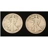 Image 1 : 1918-D, S Walking Liberty Halves -4 Nice Dates