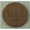 Image 1 : 1886 Sweden 1 Ore Coin -Top Grade
