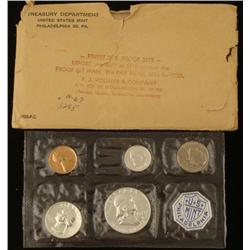 1955 US Proof Set 5 Coins w/ Envelope