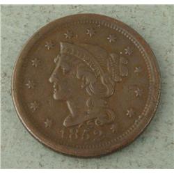 U.S. Large Cent -Strong Coin 1852