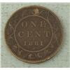 Image 1 : 1881 H Canada Large Cent -High Grade