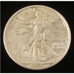 1935 Hi Grade Walking Liberty Half Dollar