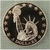 Image 2 : Liberia 2006 $5 History of America Coin w/ COA