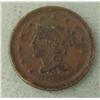Image 1 : 1854 U.S. Large Cent -Good Detail