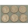 Image 1 : 6 Diff Gem UNC Susan B. Anthony Dollars 1979, 80, 99