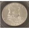 Image 2 : 1954 Franklin Silver Half Dollar PCGS MS64