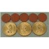 Image 1 : 5 Diff WWII OPA Red Point Tokens, 3 Presidential Medals