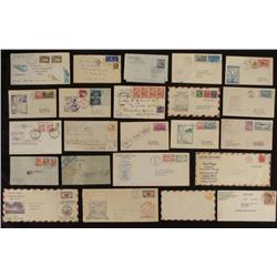 23 First Flight & Special Air Mail Covers, Stamps 1937-