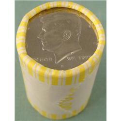 2001 D Bank Wrapped Roll Kennedy Halves Half Dollars
