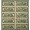 Image 2 : 10 Consecutive # 2003-A $2 Bills J Mint Kansas City CU