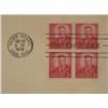 Image 2 : Theodore Roosevelt FDC Canal Zone 2 Cent Postage Block