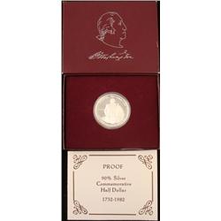 1982 S George Washington Proof Silver Half Dollar Coin