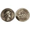 Image 1 : Tetradracma. -  171-135 a.C. -  EUKRATIDES. -  BACTRIA E INDOGRECIA. -  Anv.: Busto diademado con ca