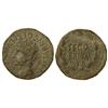Image 1 : As. -  ÉPOCA DE CALÍGULA. -  SEGOBRIGA. -  Anv.: C. CAESAR AVG. GERMANICVS. Cabeza laureada de Calíg