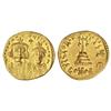 Image 1 : Sólido. -  CONSTANTE II (641-668). -  CONSTANTINOPLA. -  Anv.: ¶N. CONSTANTIN¶S C. CONSTA. Busto de