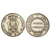 Image 1 : Medalla de Proclamación. -  1789. -  PUERTA REAL. -  AR. Ø 25 mm. Módulo 4 Reales. (Rayas). ESCASA.