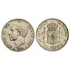 Image 1 : 1 Peseta. -  1883 (*18-83). -  M.S.-M. -  (Pequeños golpecitos en anverso). MBC+. -  -