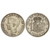 Image 1 : 1 Peso. -  1895. -  PUERTO RICO. -  P.G.-V. -  (Golpecitos). MBC-/MBC. -  -