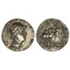 Tetradracma. -  171-135 a.C. -  EUKRATIDES. -  BACTRIA E INDOGRECIA. -  Anv.: Busto diademado con ca