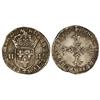 Image 1 : 1/4 Escudo. -  1607-T. -  ENRIQUE IV. -  NANTES. -  AR. MBC+. -  -