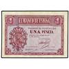 Image 1 : 1 Peseta. -  12 Octubre 1937. -  Serie C. (Leve manchita. Dos esquinas dobladas). Ed-D26a. SC-. -  -