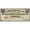 Image 1 : 1 Peso. -  17 Agosto 1869. -  JUNTA CENTRAL REPUBLICANA DE CUBA Y PUERTO RICO. -  (Puntos de aguja).