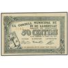 50 Cèntims. -  19 Abril 1937. -  C.M. de PI DE LLOBREGAT. -  (Leves manchitas). AT-1818; T-2102. EBC
