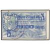 Image 1 : Lote 2 billetes 25 Céntimos y 1 Peseta. -  30 Agosto 1937. -  COMISIÓN GESTORA AINSA (Huesca). -  Mo