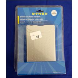 Dynex External USB Floppy Disk Drive