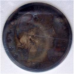 1915 Barber Half Dollar
