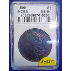 1899 Morgan Silver Dollar