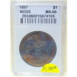 1987 Morgan Silver Dollar