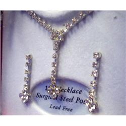 Austrian Crystal Necklace and Earring Set