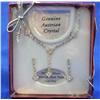 Image 3 : Austrian Crystal Necklace and Earring Set