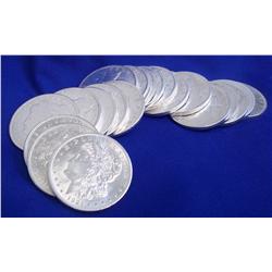 Lot-20 Silver Morgan & Peace $$