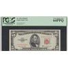 Image 1 : $5 LEGAL TENDER 1953 b RED SEAL PCGS UNC 64 PPQ