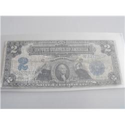$2 1899 LARGE SILVER CERTIFICATE