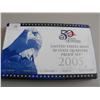 Image 1 : US MINT 2005 PROOF STATE QUARTER SET