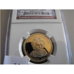 $1 JACKSON NGC PROOF 69 ULTRA CAMEO