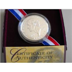 THOMAS JEFFERSON SILVER $1 COMMEMORATIVE