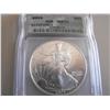 Image 1 : SILVER EAGLE MS 70 ICY 2004 PERFECT $1