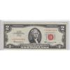 Image 1 : *** STAR *** $2 RED SEAL LEGAL TENDER 1963