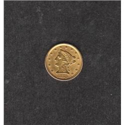 $2.5 GOLD LIBERTY 1855