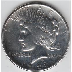 KEY DATE 1921 $1 PEACE DOLLAR